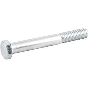 Parafuso sextavado zincado 1/2" x 4", UNC, rosca parcial, VONDER
