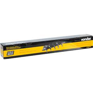 Broca espiral duplo para perfurador de solo, 100 mm x 800 mm, VONDER