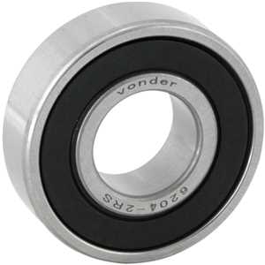 Rolamento rígido de esfera, 6204-2RS, VONDER