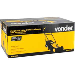 Máquina para cortar grama, com recolhedor, 1.000 W, MGV 1001, 220 V~, VONDER