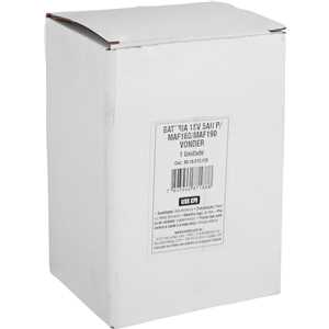 Bateria íons de lítio, 18 V, 5 Ah, para Máquina para Arquear Fita MAF 160 e MAF 190 VONDER