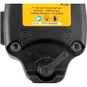 Chave de Impacto Pneumática 1" - 25,4 mm, CIP 111, VONDER PLUS