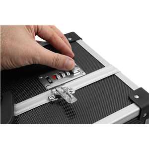 Maleta para ferramentas, profissional, 455 mm x 205 mm x 320 mm, preta, MFV 961, VONDER