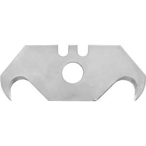 Lâmina trapezoidal para estilete, curva, com 10 peças, LT 001, VONDER