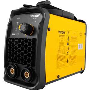 Inversor para solda com eletrodo e TIG, 120 A, RIV 125, com display digital, monofásico, 127 V~ - 220 V~ - Seleção automática, VONDER.