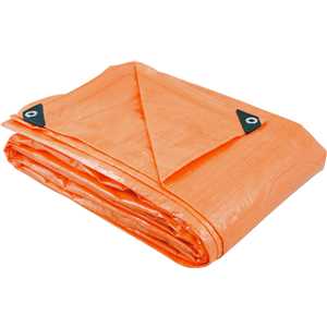 Lona de polietileno laranja 2 m x 2 m, VONDER