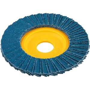 Flap-disc, disco de desbaste/acabamento, 4.1/2" - 115 mm, reto, grão 60, VONDER