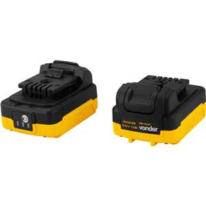 Conjunto parafusadeira / furadeira e parafusadeira de impacto, 12 V, PFBV 012 VONDER