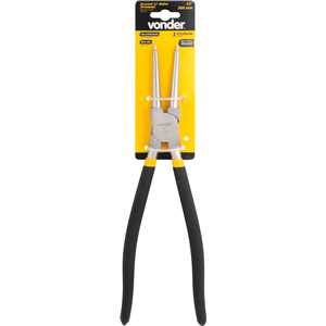 Alicate para anéis interno, bico reto, 12", VONDER