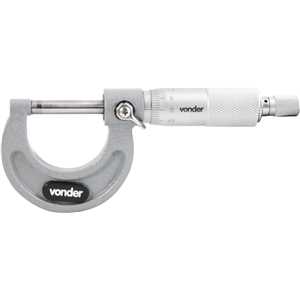 Micrômetro externo, 0 mm - 25 mm, graduação 0,01 mm, MC 025, VONDER