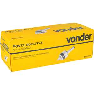 Ponta rotativa CM5, 1.200 kgf, VONDER
