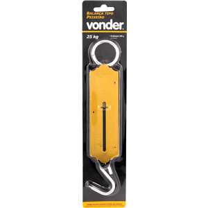 Balança tipo peixeiro 25 kgf, VONDER