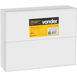 Torno de bancada para encanador, Nº 4, fixo, VONDER