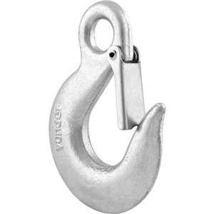 Gancho de aço com olhal, 5,0 toneladas, 3/4", com trava, VONDER