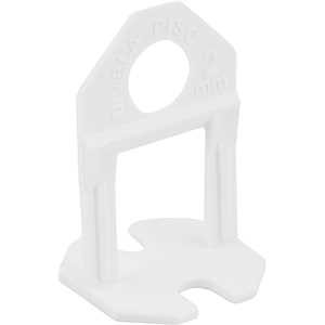 Espaçador e nivelador para piso, 2,0 mm, branco VONDER