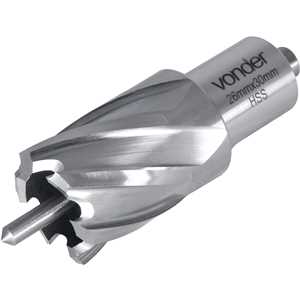 Broca anular, encaixe Weldon, 26 mm x 30 mm VONDER