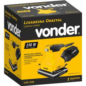 Lixadeira orbital LOV 230, 230W, 220 V~, VONDER
