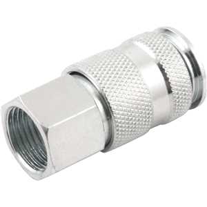 Engate rápido de 1/4", rosca fêmea 3/8" NPT, com esferas, VONDER