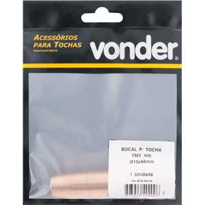 Bocal cônico para tocha MIG/MAG, 16 mm x 95 mm, para a tocha TMV 400 VONDER