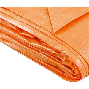 Lona de polietileno laranja 8 m x 6 m, VONDER
