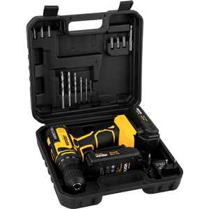 Parafusadeira/furadeira a bateria, 20 V, fonte de carregamento bivolt automática, PFV 020 VONDER