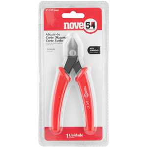 Alicate corte diagonal 5", corte rente, NOVE54