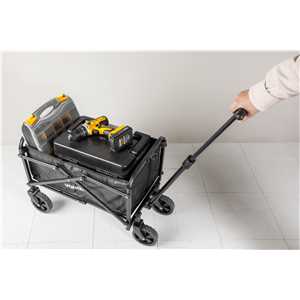 Carrinho para carga, dobrável, com bolsa, 60 kgf, CDV 060 VONDER