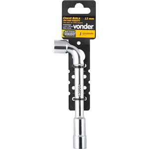 Chave biela com furo passante, 12 mm, VONDER