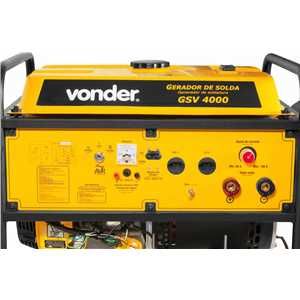 Gerador de solda GSV 4000, 4.000 W, 190 A, VONDER