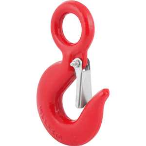 Gancho de aço com olhal, 1,5 toneladas, 3/8", com trava, VONDER