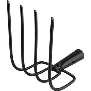 Forcado curvo, sem cabo, 4 dentes, VONDER
