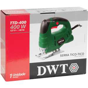 Serra tico-tico, 400 W, 127 V~, TTD 400 DWT