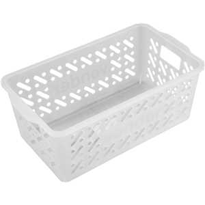 Cesto plástico organizador, 6 kgf, transparente, VONDER