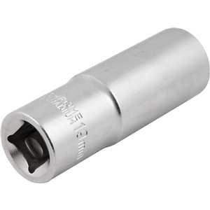 Soquete estriado longo, com encaixe de 1/2", 19 mm, VONDER