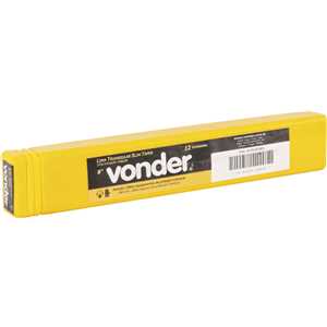 Lima triangular slim taper, 8", VONDER