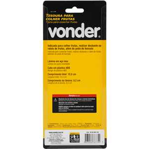 Tesoura para colher frutas, VONDER