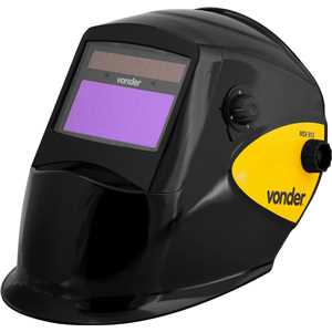 Máscara para solda, com escurecimento automático, tonalidade 9 a 13, MSV 913, VONDER