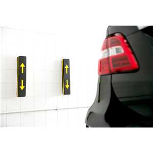 Protetor de para-choque para garagem, 2 camadas de EVA, VONDER