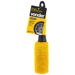 Escova de microfibra para rodas, retangular, VONDER