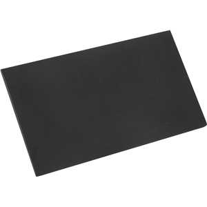 Desempenadeira plástica com borracha EVA, 170 mm x 300 mm, VONDER