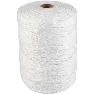 Corda multifilamento trançada 6,0 mm x 191 m, branca, VONDER