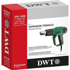 Soprador térmico, 1.500 W, 220 V~, STD 150N DWT