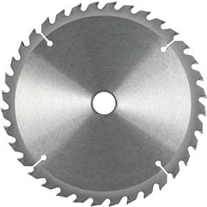Lâmina de serra circular com dentes de metal duro/vídea, 235 mm x 30 mm, 36 dentes, VONDER