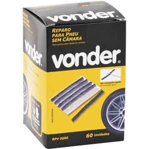 Reparo para pneu sem câmara, 100 mm, VONDER