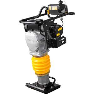 Compactador de percussão a gasolina, com motor de 3,6 hp, 4 tempos, VONDER