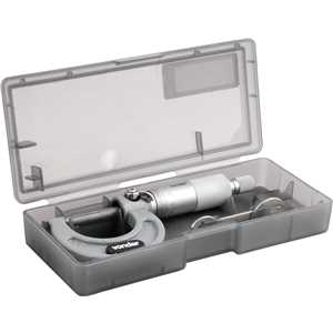 Micrômetro externo, 0 mm - 25 mm, graduação 0,01 mm, MC 025, VONDER