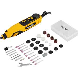 Microrretífica com acessórios, 130 W, 220 V~, MRV 042 VONDER
