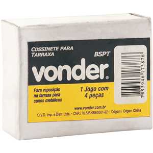 Cossinete para tarraxa metálica 1/2" BSPT VONDER