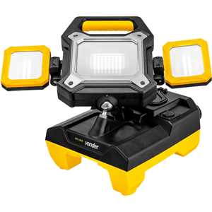 Refletor de LED, bateria intercambiável de 18 V, sem bateria e sem carregador, IRV 1848 VONDER
