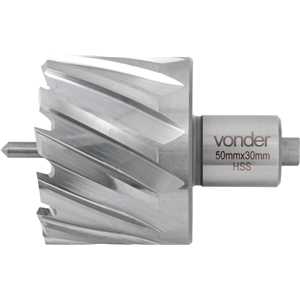 Broca anular, encaixe Weldon, 50 mm x 30 mm VONDER
